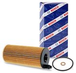 Bosch P7123 Car Oil Filter - Separates Soot and Metal Particles from Engine Oil - Provides Reliable Engine Lubrication