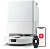 roborock Qrevo Series Robot Vacuum and Mop, 8000Pa Suction, Upgraded from Qrevo S, Anti-Tangle Brush, Smart Obstacle Avoidance, Auto Mop Washing, All-in-One Dock, 200RPM Spinning Mops, White(QV 35A)