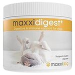 maxxidog - maxxidigest+ probiotics, prebiotics & digestion enzymes formula for dogs - Advanced canine digestive and immune system support - Non GMO powder - Two sizes 200 & 375 g (200 g)