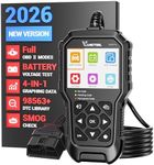 VDIAGTOOL VD30 Pro Car Code Reader, OBD2 Scanner Diagnostic Tool for Cars and Trucks, Check Engine Code Reader, OBD2 Scanner with Reset, escaner automotriz I/M Readiness for All OBDII Vehicles