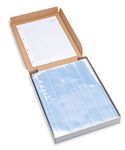 HERMA 7768 Negative Sleeves 35 mm for Folders, Pack of 100 Each with 10 35 mm Strips of 4 Pictures, Negative Storage Covers for Small Frame Negatives with Euro Punched Holes and Safety Lab,