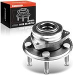 A-Premium Front or Rear Wheel Bearing and Hub Assembly with 5-Lug Compatible with Chevrolet Impala 2018-2019, Camaro 2010-2015, Cadillac CTS 2008-2014 & 2018-2019, XTS 2018-2019, Replace # 513282