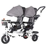 Tricycle Stroller For Twins