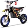 KOOZ HP112E PRO 36V 1000W Electric Dirt Bike for Kids, 3 Speed Modes Teen Electric Motorcycle Up to 20.6 MPH& 19 Miles Long-Range, Dual Suspension & Disc Brake, 16" Sturdy Tire (Orange)