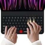 Mokibo Wireless Keyboard for iPad Pro 12.9 Inch with Trackpad US Layout Thin Bluetooth