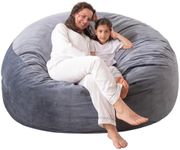 Large Bean Bag Chair: 3 ft Memory F