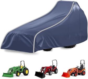 420D Tractor Cover Compatible with Kubota, John Deere, Mahindra, Bobcat, Compact Utility Tractor, UV-Resistant, Waterproof, Dustproof, Tear-Resistant -149'' x 76'' x 86'' (Without Backhoe)