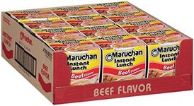 Maruchan Instant Lunch Beef, 2.25 Oz, Pack of 12