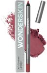 Wonderskin Lipliner Pencil - 360 Contour Lipliner, Long Lasting, Sharpenable Lip Pencil, Waterproof and Transfer-Proof Nude Lip Liner (Mauve)