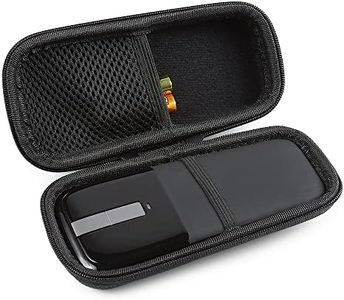 BOVKE Protective Carrying Case Replacement for Microsoft Arc Touch Wireless Mouse Hard EVA Shockproof Travel Storage Pouch Cover Bag, Black