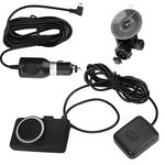 Aramox Driving Alarm, Car Fatigue Warning Alarm Device Safe Driving Alert Face Reading Anti Sleep Monitor ABS Black