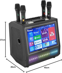 Mr Entertainer Digibox Pro Karaoke Machine – All-In-One Music System