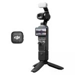 DJI Osmo Pocket 4 Creator Combo 6K Gimbal Camera with Wide-Angle Lens, Mic 3, Battery Handle, Tripod for Vlog