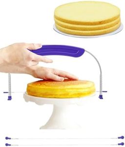 PROKITCHEN 1PACK Purple Cake Cutter Slicer Leveler with 2 Extra Wires