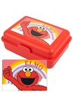 United Labels Sesame Street Elmo Lunch Box with Divider Red