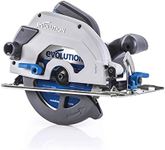 Evolution Power Tools S185CCSL Industrial Steel Circular Saw,Blue,185 mm, (230 V)