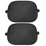 2 Pack Car Side Window Sunshades for Baby Car Sun Shade Sun Visor for Car with UV Protection Universal Blocking Harmful UV Rays Sun Glare Heat for Baby Kids Children Adults Pets, 44cm*36cm