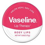 Vaseline Lip Therapy Lip Balm Tin, Rosy Lips, 17g (Pack Of 2) - Rose