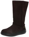 Rocket Dog Women's Sugardaddy Mid Calf Boot, Chocolate, 8