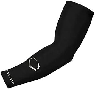 EvoShield Youth Solid Compression Arm Sleeve - Black,One Size Fits Most