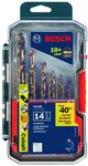 Bosch CO14B 14 Pc. Cobalt M42 Drill Bit Set