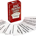 Witty Yeti Hilarious Bad Parking Cards Total Annihilation Edition 50Pk 5 x 10 Sayings Perfect for Shaming Drivers. Funny Road Rage Revenge Gag Gift Prank Insult Set and White Elephant Novelty.