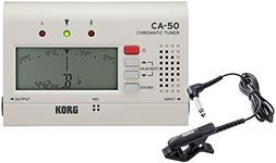 KORG CM-300-BK Chromatic Tuner CA-50 + Contact Microphone Set