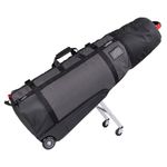 Sun Mountain ClubGlider Journey Wheeled Travel Cover for your Golf Bag in Black/Gunmetal