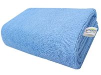 SOFTSPUN Microfiber Bath & Hair, Care Towel Set of 1 Piece, 70x140 Cms 340 GSM (Sky Blue). Super Soft & Comfortable, Quick Drying, Ultra Absorbent in Large Size.