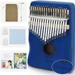 17 Key Kalimba Thumb Piano - Personalized with Your Name, Engravable Finger Piano, Perfect Musical Gift for Birthdays & Holidays-C