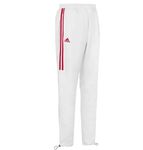 adidas Unisex Track Suit Pants, White, M UK