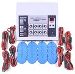 Physiotrack Tens Machine for Physiotherapy Equipments Physiotherapy 8 Channel LCD Machine Nerve Stimulator with One Year Warranty