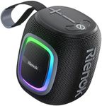 RIENOK Bluetooth Speaker Wireless Portable Waterproof Speaker with Lights FM Radio 15-Hour Playtime Bluetooth 5.3 TF Card USB Playback Mini Speakers for Home Garden Party Camping Travel