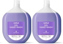 Method Hand Wash Refill, French Lavender, 2x 1L (Pack of 2)