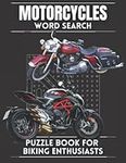 Motorcycles Word Search Puzzle Book