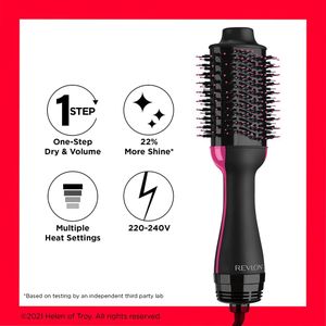 Revlon One-Step Hair Dryer and Volumizer – Hot Air Brush Styler