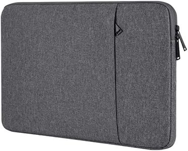 Chelory 15.6 Inch Laptop Sleeve for 16 Inch MacBook Pro 14 Inch MacBook Pro, 15.6 Inch Ultrabook Notebook Computer Protective Cover Case, Shockproof Water Resistant Handbag Carrying Bag, Dark Gray
