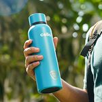 Cello Duro Kent Thermosteel Flask with DTP Coating, 750ml, Blue | 24 Hours Hot and Cold Stainless Steel Bottle | Flask for Tea Coffee | Ideal for Office, Gym, Home, Hiking, Travel Bottle