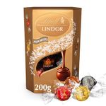 Lindt Lindor Assorted Chocolate Truffles Box - Approx 16 balls, 200g - Chocolate Truffles with a Smooth Melting Filling - Gift Present - Birthday, Celebrations, Congratulations, Thank you