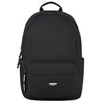 LARKSON School Backpack Girls & Boys Black - No 3 - Rucksack for School, University & Travel - Laptop Compartment 16 inch - Water-Repellant