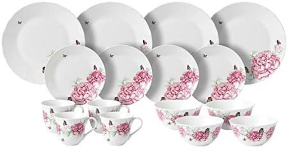 Royal Albert Miranda Kerr Everyday 40034013 16 Pc Dinnerware, White, Porcelain, 16pc Set