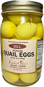 Dill Pickled Quail Eggs - 2 pint jars