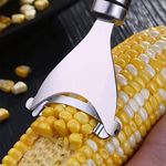 DRIVOTRA Corn Peeler, Stainless Steel Corn Remover, Cutter Peeler, Vegetable Peeler, Corn Threshing Peeler, Sweet Corn Peeler