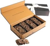 Cocopia English Toffee Gift Box - Sweetest Brit Chocolate Gift Basket - Burst of British Charm - Chocolate Gift Box with Classic Caramel