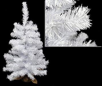 Darice 31533655 Albero di Natale artificiale bianco neve spento, 2'