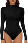 YOGINGO Bodysuit for Women Mock Tur