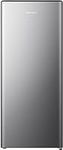 Hisense RR220D4ADF 52cm Freestanding Retro Fridge - 149 litre capacity - Auto Defrost - Wine Rack - Silver - F Rated