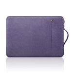 jooeer 11 Inch Laptop Sleeve Case for 11-12" Chromebook Tablet, Protective Waterproof Cover with Handle Pocket, Slim Padded Computer Carrying Bag, Purple