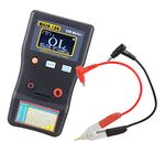 MESR-100 ESR Capacitor Tester Ohm Meter Weytoll Professional Measuring Internal Resistance of Capacitor Capacitance Circuit Tester Capacitor Meter with SMD Test Clip