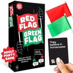 Lucky Egg - Fun Red Flag Green Flag Party Game - to Judge your Friends Dating Decisions - 230 Diverse Questions - Board Game for Adults, Adult Party Games, Games for Grown Ups, Funny Adult Games